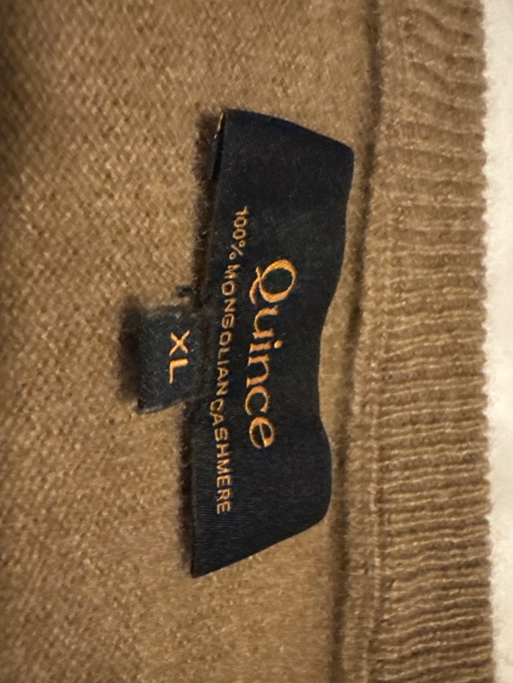 Quince Camel Crewneck Sweater - Picture 5 of 6